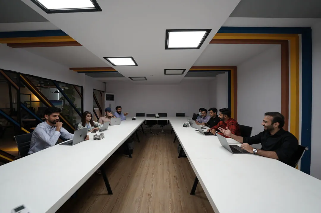 Team collaboration session