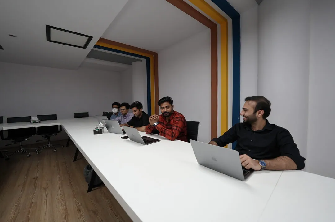 Team celebration moment