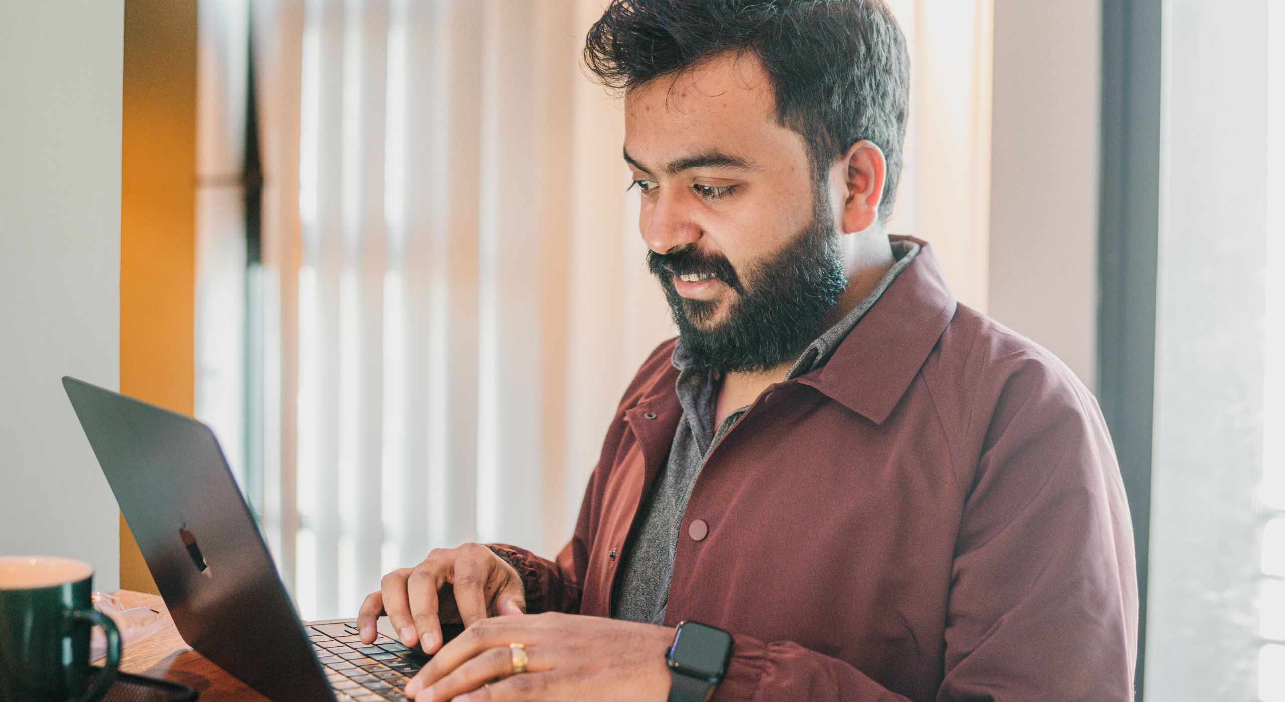 Award presentation on stage
