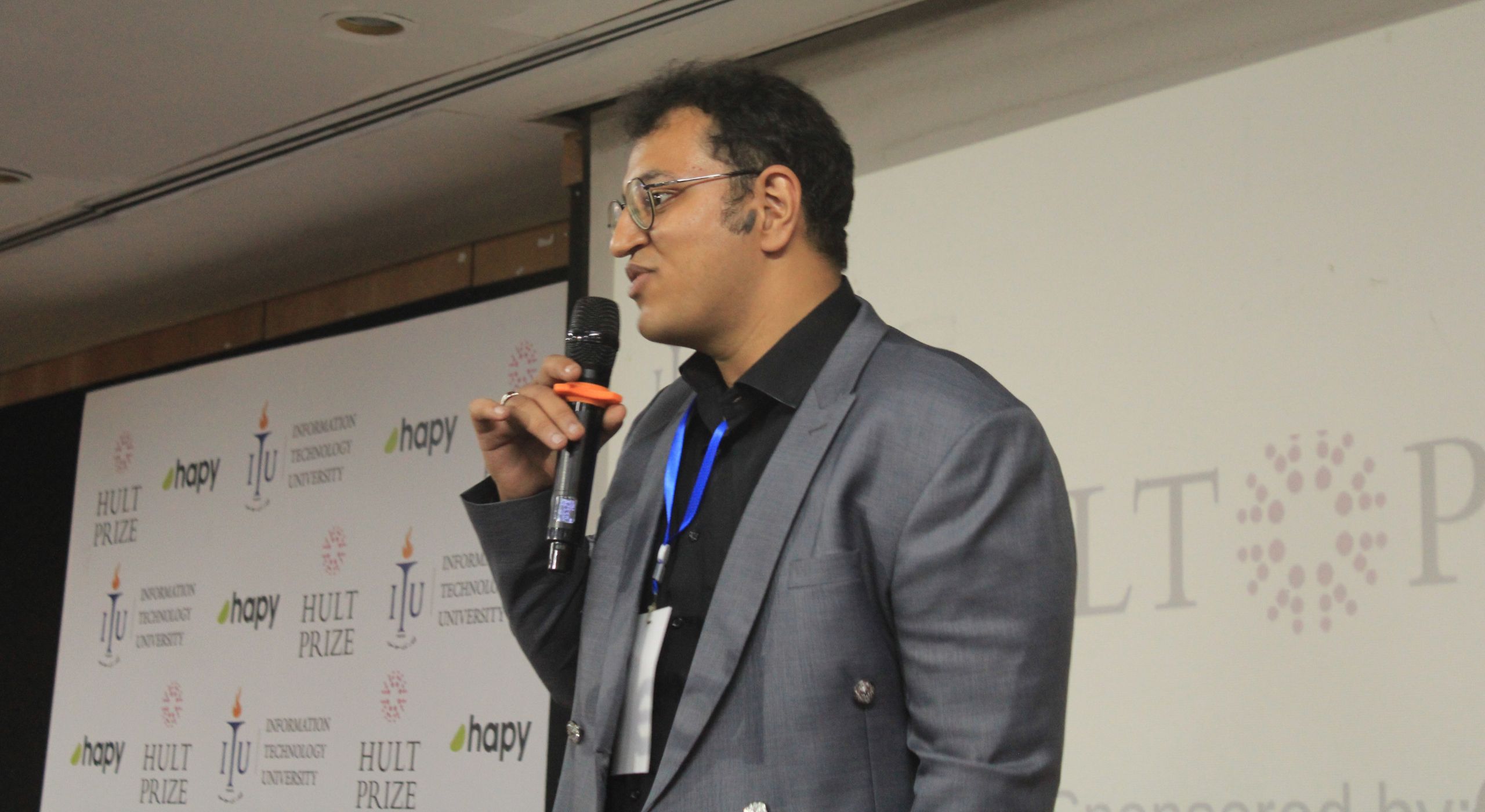 Modern office corridor