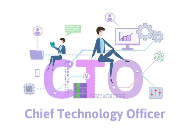 chief technology officerconcept table with keywords letters and icons vector id980041452.jpg