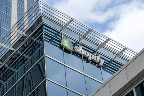 shopify sign on their headquarters building in ottawa ontario canada picture id1313863889 1.jpg