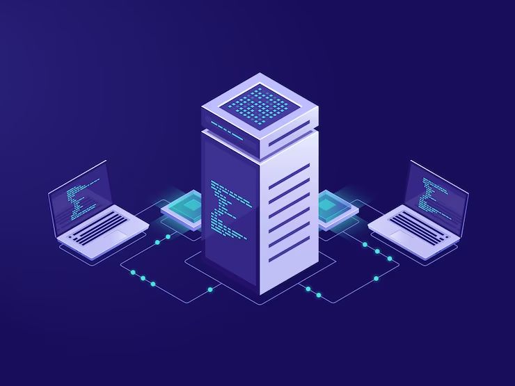 What Are the Main Types of Web Application Architecture? 7 big data processing concept server room blockchain technology token access 39422 812